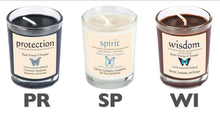 Load image into Gallery viewer, HERBAL INTENTIONS GLASS CANDLES - 10 VARIETIES
