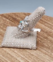 Load image into Gallery viewer, SANDCAST TURQUOISE RING - SIZE 9 - LEE BEGAY
