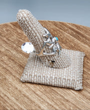 Load image into Gallery viewer, SANDCAST TURQUOISE RING - SIZE 9 - LEE BEGAY
