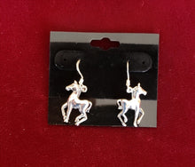 Load image into Gallery viewer, HORSE EARRINGS  - STERLING SILVER
