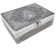 Load image into Gallery viewer, TRIQUERTA TREE OF LIFE METAL BOX
