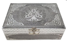 Load image into Gallery viewer, TRIQUERTA TREE OF LIFE METAL BOX
