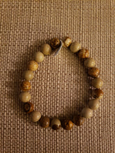 Load image into Gallery viewer, ENERGY BEAD BRACELET - 8MM - PICTURE JASPER
