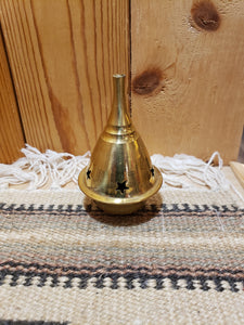 BRASS INCENSE CONE BURNER