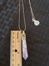 Load image into Gallery viewer, AMETHYST CRYSTAL POINT  NECKLACE
