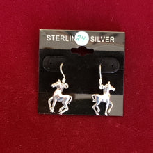 Load image into Gallery viewer, HORSE EARRINGS  - STERLING SILVER
