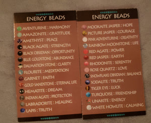ENERGY BEADS - 4 MM - RED JASPER