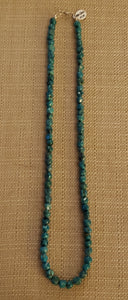 TURQUOISE NUGGET 24" NECKLACE