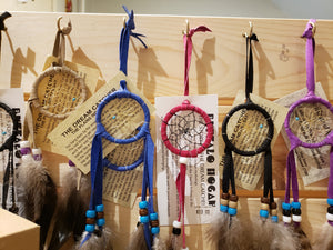 2" DREAMCATCHERS - available in multiple colors- Bead Colors May Vary