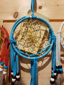 4 " DREAMCATCHERS - available in multiple Varieties- Bead Colors May Vary