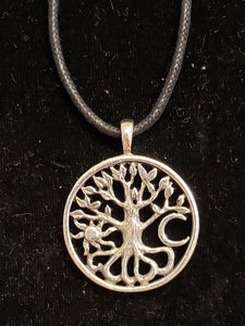 PEWTER NECKLACE  - TREE OF LIFE
