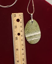 Load image into Gallery viewer, SILVER LEAF JASPER NECKLACE
