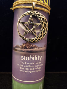 WICCA CANDLE SERIES  - STABILITY