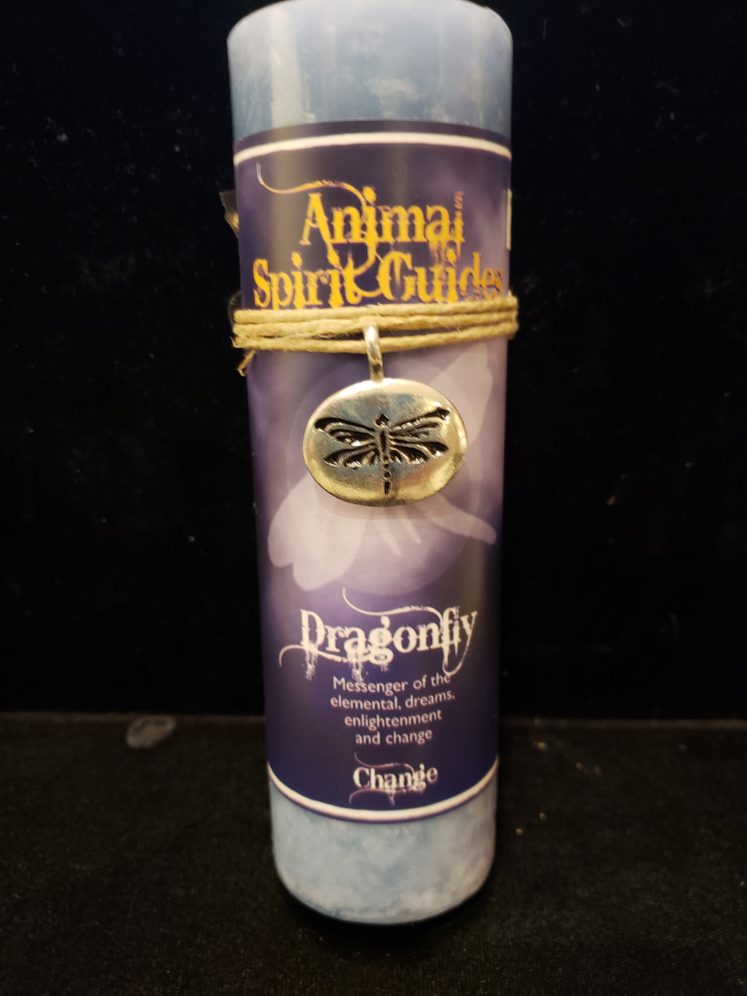 ANIMAL SPIRIT GUIDE CANDLE SERIES  - DRAGONFLY