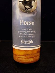 ANIMAL SPIRIT GUIDE CANDLE SERIES  - HORSE