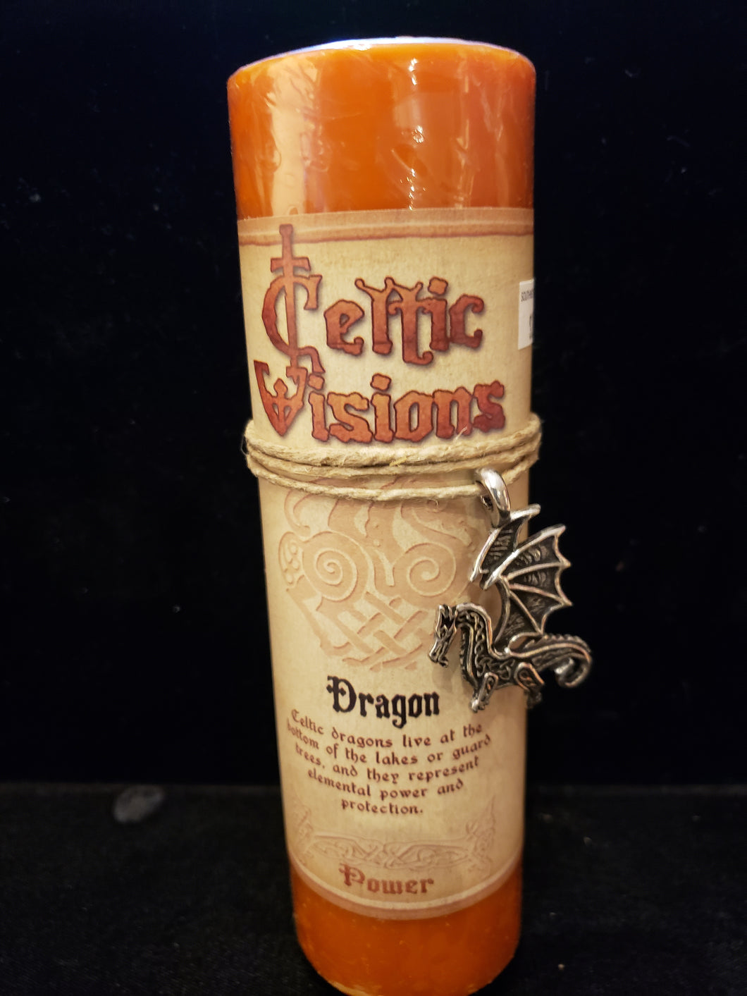 CELTIC VISIONS CANDLE SERIES  - DRAGON