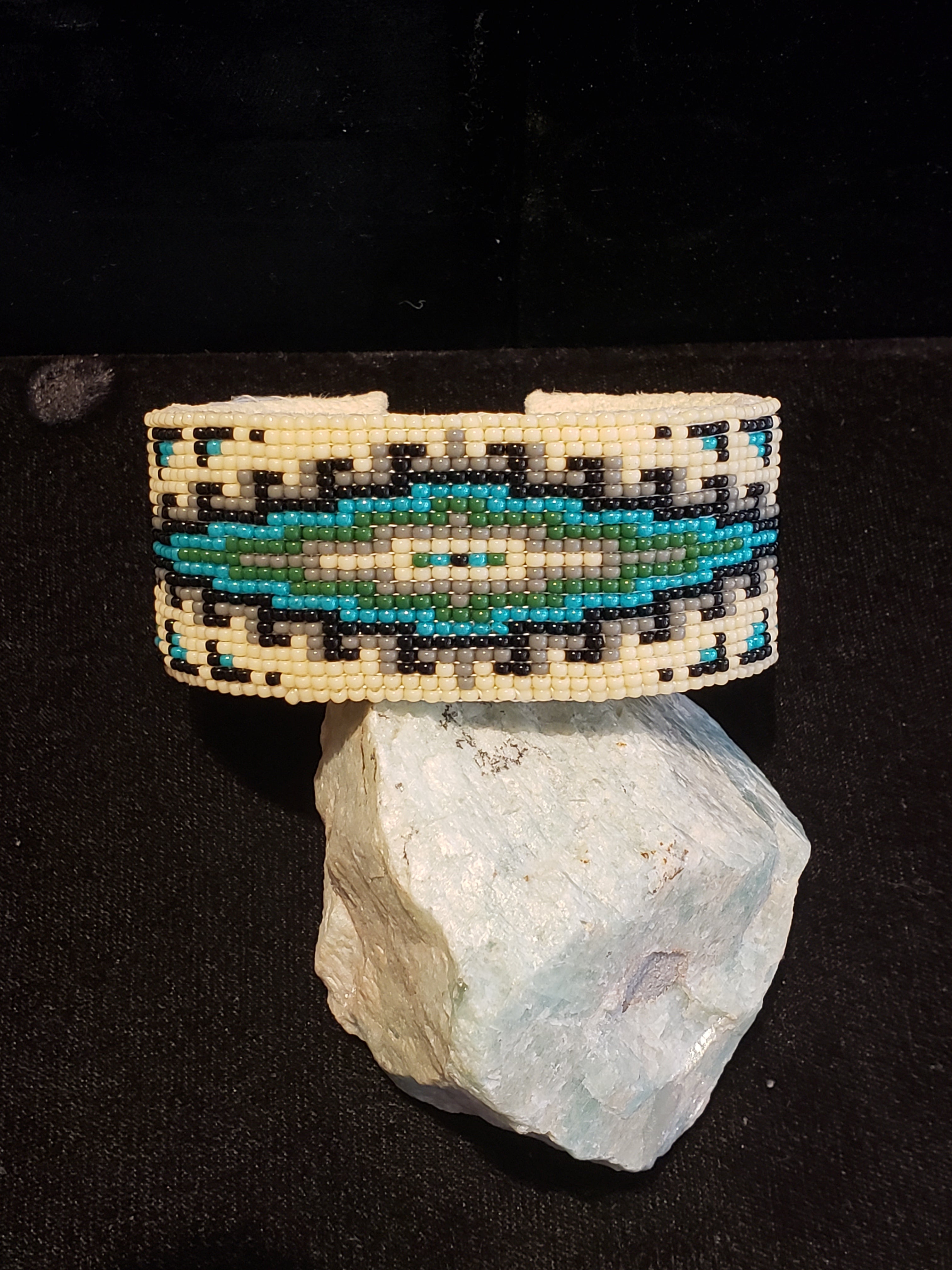 Navajo Tufa Cast Bracelet - Native American Bracelets, Navajo Jewelry