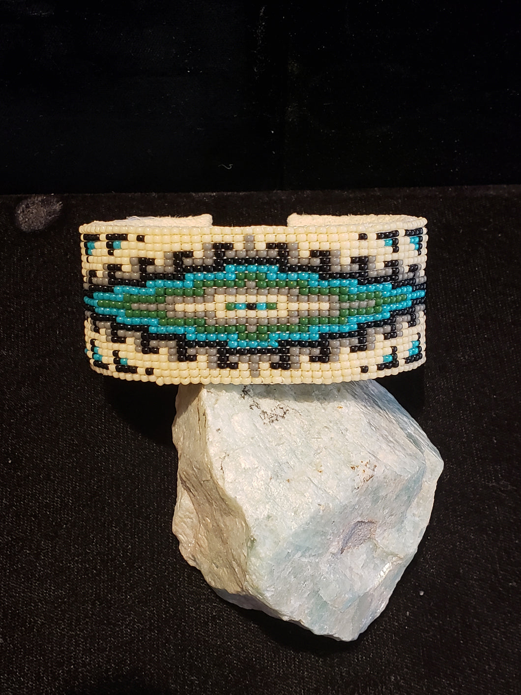 Fabulous Sterling Silver Mexico Cuff Bracelet SW Native American Style -  Ruby Lane