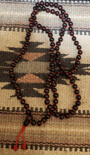 Load image into Gallery viewer, RED ROSEWOOD PRAYER MALA 8MM
