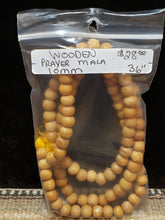 Load image into Gallery viewer, WOODEN PRAYER MALA 10MM
