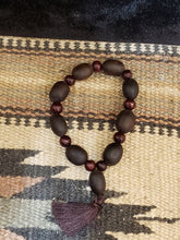 Load image into Gallery viewer, RED SANDALWOOD &amp; LOTUS MALA BRACELET
