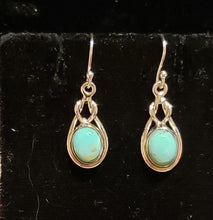 Load image into Gallery viewer, TURQUOISE EARRINGS
