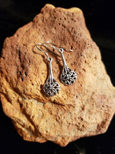 Load image into Gallery viewer, CELTIC  EARRINGS - STERLING SILVER - GOVEN STYLE

