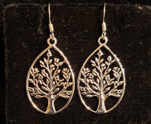 Load image into Gallery viewer, TREE OF LIFE EARRINGS - STERLING SILVER
