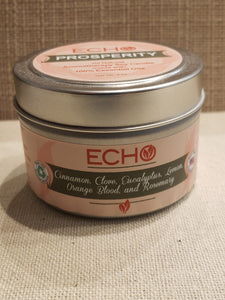 ECHO AROMATHERAPY ESSENTIAL OIL CANDLES  - 12  VARIETIES