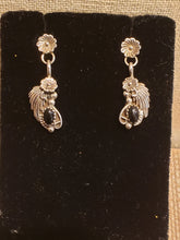 Load image into Gallery viewer, ONYX EARRINGS  - POST STYLE
