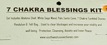 Load image into Gallery viewer, 7 CHAKRA BLESSINGS KIT
