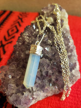 Load image into Gallery viewer, OPALITE POINT NECKLACE  - 24&quot; CHAIN
