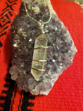 Load image into Gallery viewer, QUARTZ CRYSTAL WRAPPED - 24&quot; CHAIN
