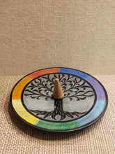 Load image into Gallery viewer, TREE OF LIFE CHAKRA INCENSE BURNER
