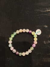 Load image into Gallery viewer, ENERGY BEAD BRACELET -  8 MM - FLOURITE
