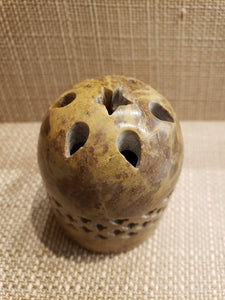 SOAPSTONE CONE INCENSE BURNER