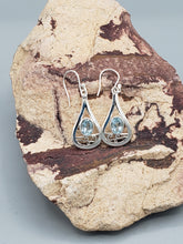 Load image into Gallery viewer, BLUE TOPAZ EARRINGS
