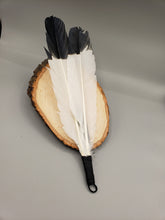 Load image into Gallery viewer, DOUBLE SMUDGING FEATHERS - IMITATION EAGLE
