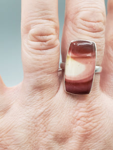 MOOKAITE RING - SIZE 9