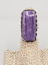 Load image into Gallery viewer, CHAROITE RING - SIZE 5
