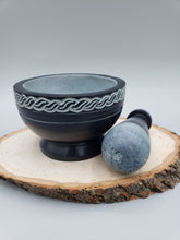 Load image into Gallery viewer, CELTIC MORTAR &amp; PESTLE - BLACK
