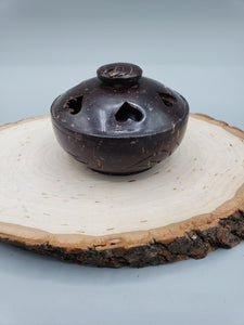 SOAPSTONE BURNER WITH LID