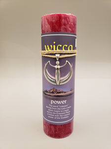 WICCA CANDLE SERIES - POWER