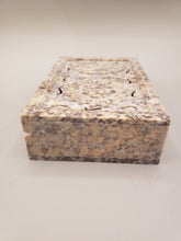 Load image into Gallery viewer, SOAPSTONE CARVED BOX - SUN &amp; MOON
