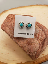 Load image into Gallery viewer, TURQUOISE MINI POST Earrings

