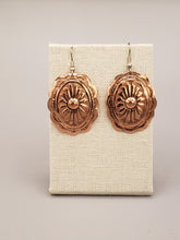 Load image into Gallery viewer, COPPER CONCHO EARRINGS - LAURA WILLIE
