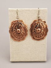 Load image into Gallery viewer, COPPER CONCHO EARRINGS - LAURA WILLIE
