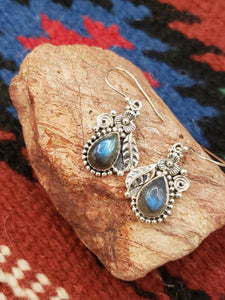 LABRADORITE EARRINGS