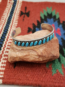 TURQUOISE CUFF STYLE BRACELET - BELL TRADING POST