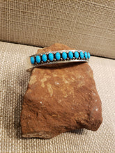 Load image into Gallery viewer, TURQUOISE 11 SLEEPING BEAUTY CUFF BRACELET - PAUL LIVINGSTON
